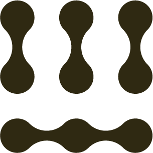 Minimalist black icon with black symbol for CyberFiRD