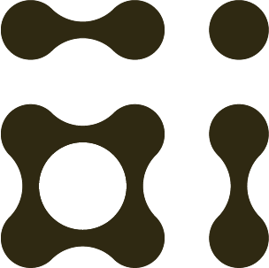 Minimalist black icon with black symbol for AFFECTS