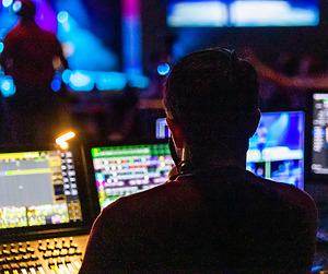 men working with computer